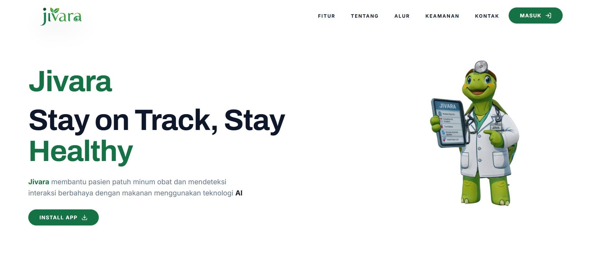 Jivara Health Website website screenshot